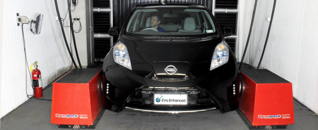 Electric Vehicles Being Tested On the Dyno