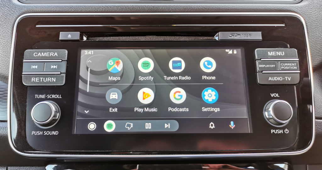 Nissan Connect Audio Navigation Unit and Model 2017 to 2018 ZE1 Leaf - EVs Enhanced